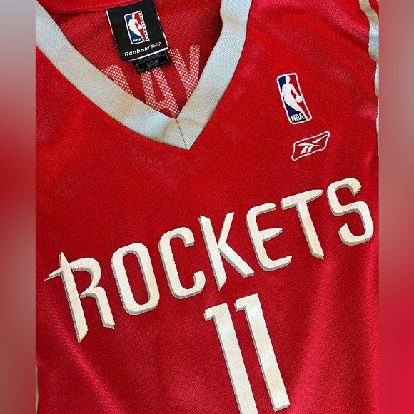 VINTAGE Reebok Houston Rockets Jersey - Yao Ming 11 - Size Large - Picture 2 of 5
